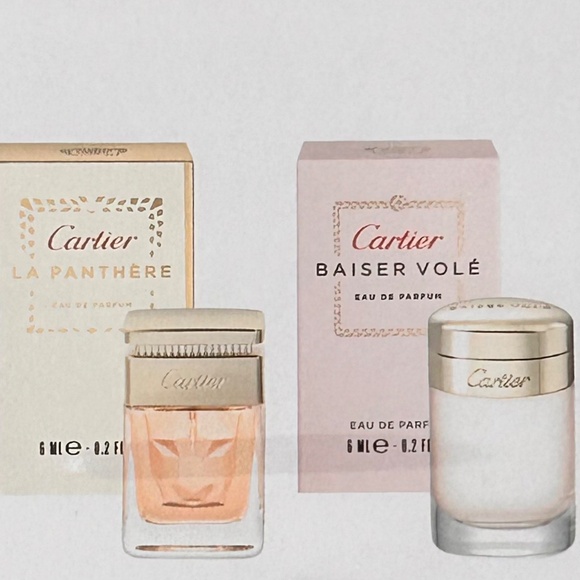 Cartier 4 Bottle Mini Fragrance Set - Picture 2 of 6